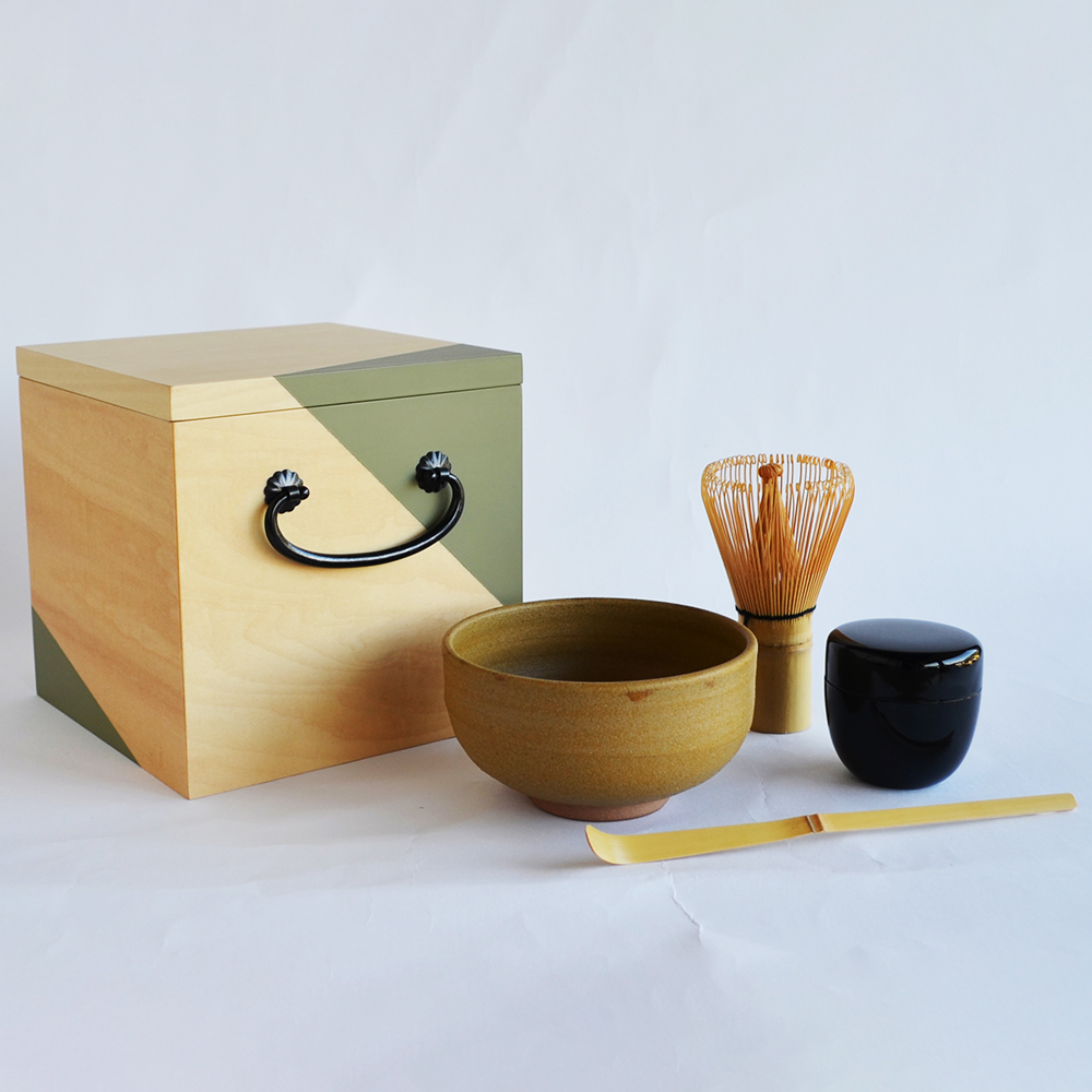 Ippukubox -イップクボックス- (グリーン)×茶碗(黄)