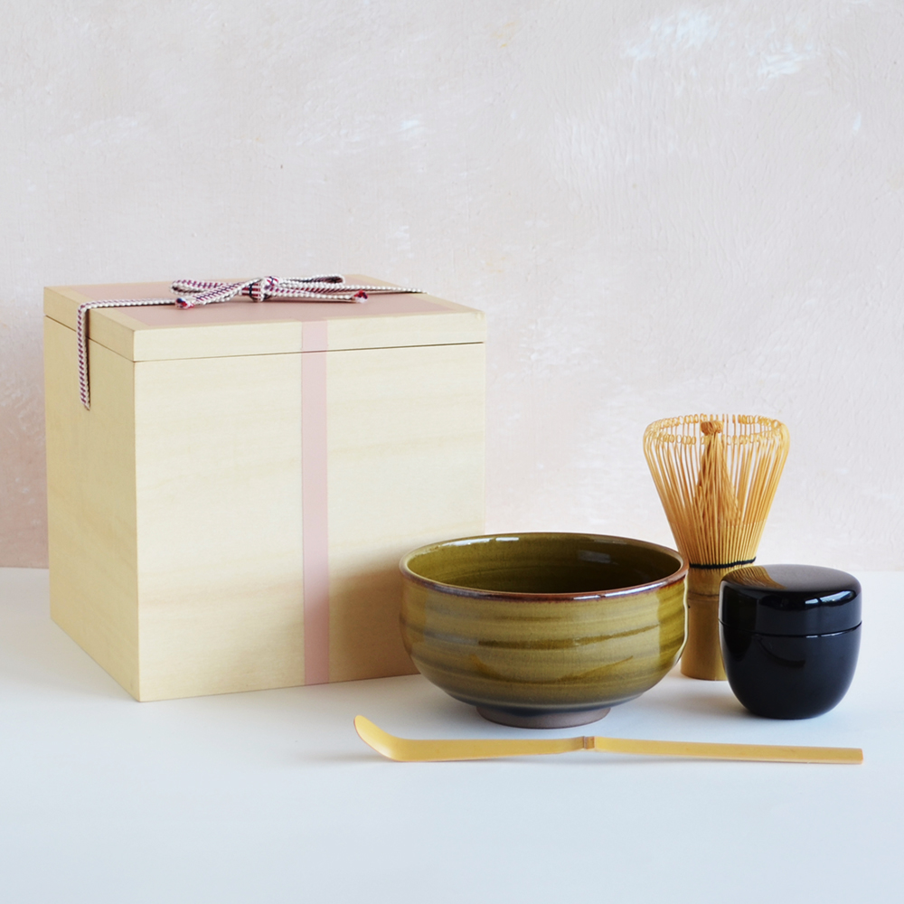 Ippukubox -イップクボックス- (ピンク)×茶碗(緑)